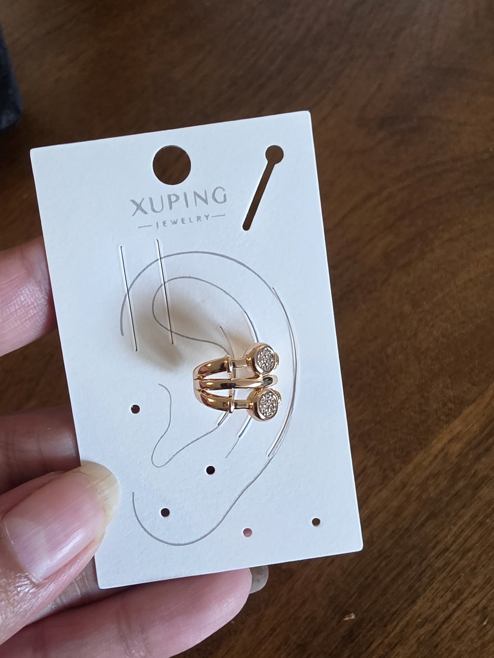 Arete Para Colocar A Mitad De La Oreja